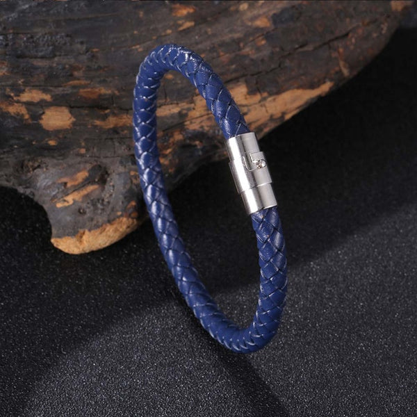 7 Colors Men Women Jewelry Braided Leather Bracelets