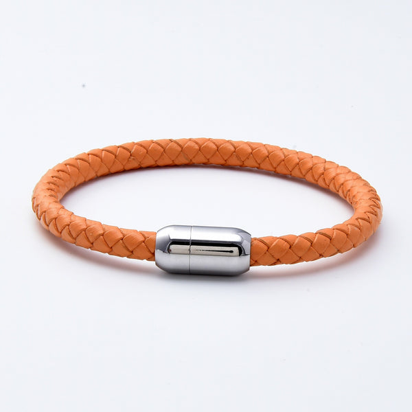 Classic Style Simple Genuine Leather Rope Chain Bracelet