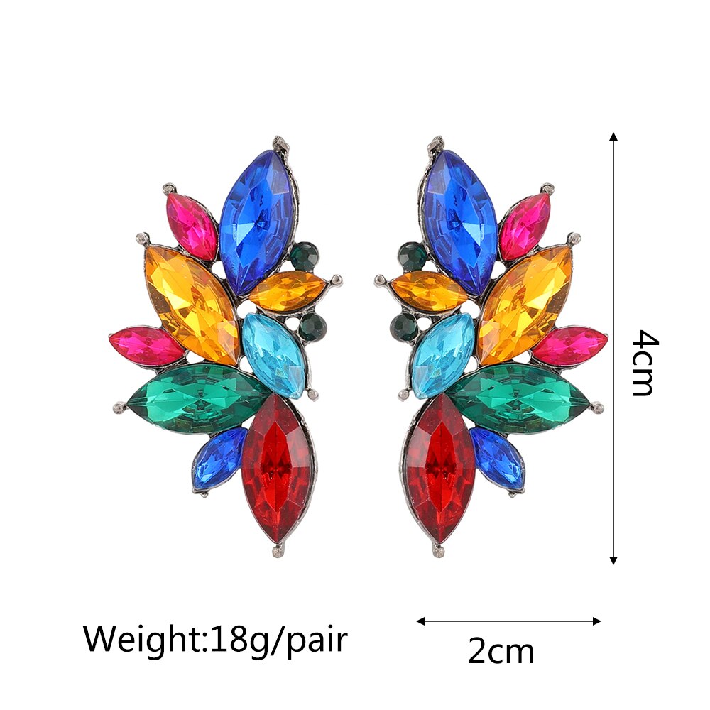 Fashion Colorful Stud Earrings For Women