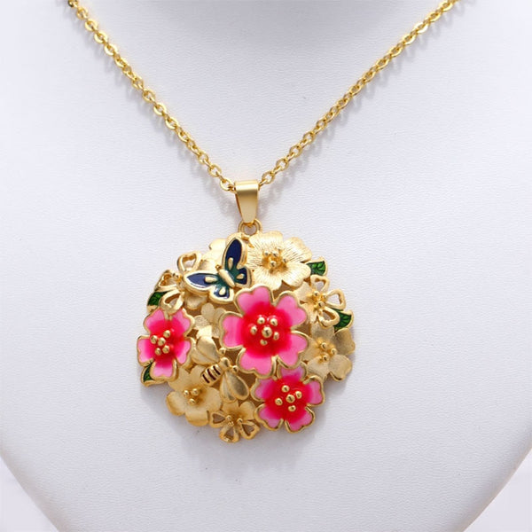 luxurio Wedding Necklace pendant for Women /