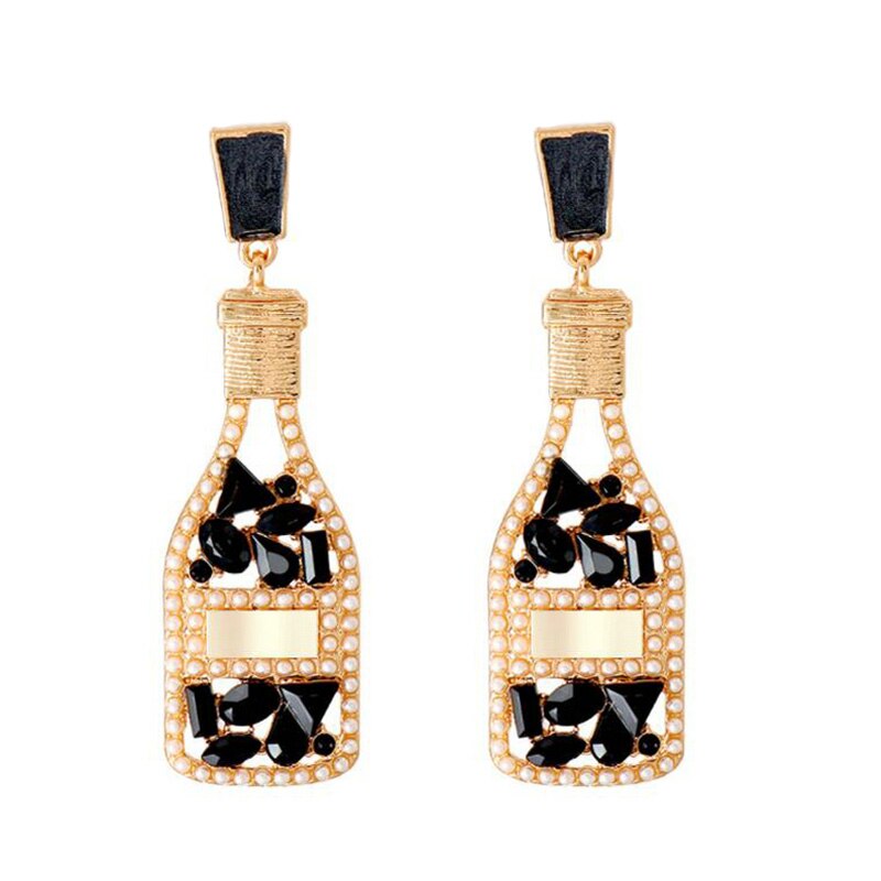 Oorbellen Statement For Women Earrings Drop Wine Glass Pendant Earrings