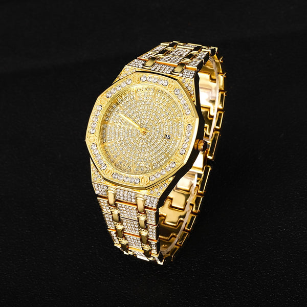 3 Color Hip Hop Men Iced Out Watches