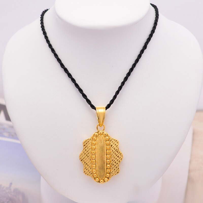 Dubai Jewelry Ethiopian/Eritrea/Arabic Nigeria necklace Pandent For Man Women Wedding Gifts