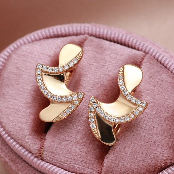 Unique Folding Clip Earrings