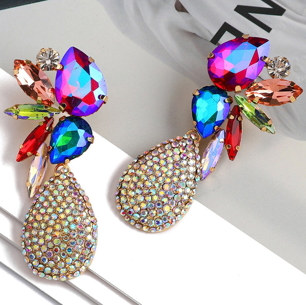 Elegant Fashion Geometric Design Statement Earrings For Women