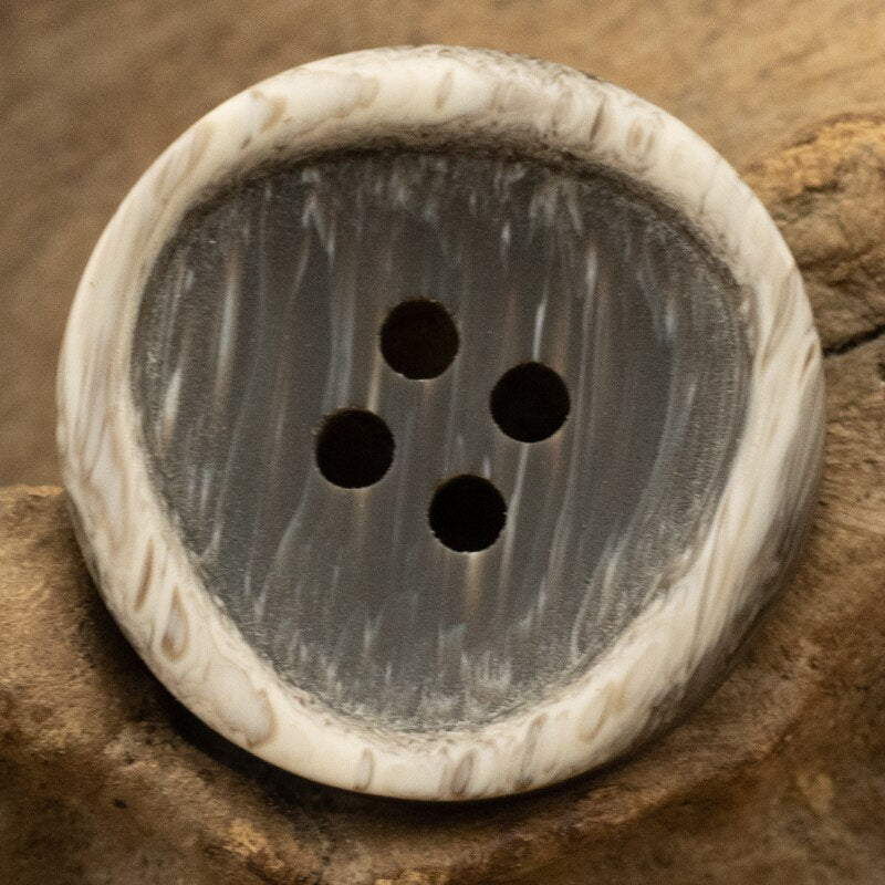 Irregular Wood Texture Imitation Resin Buttons