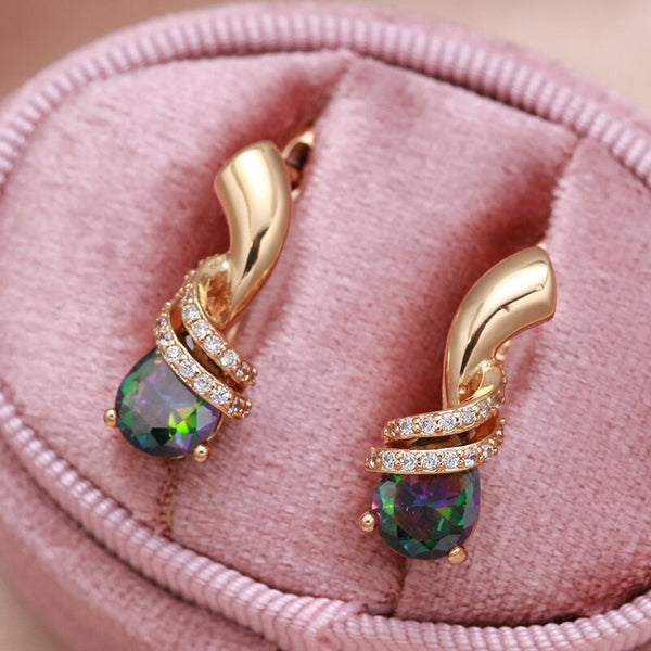 New Trendy Geometric Clip Earrings