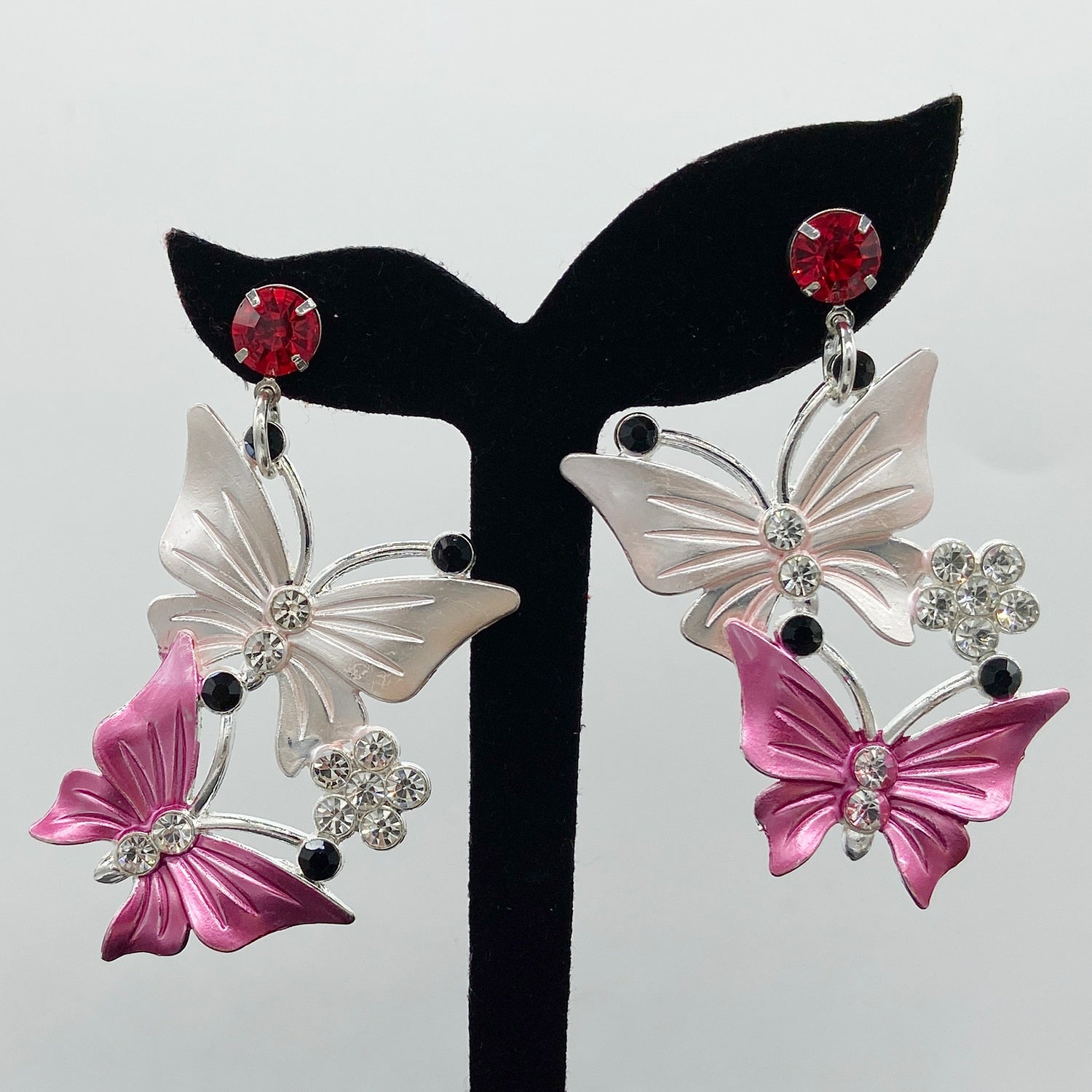 Beautiful Colorful Butterfly Drop Earrings for Women Pendant Dangle Earring