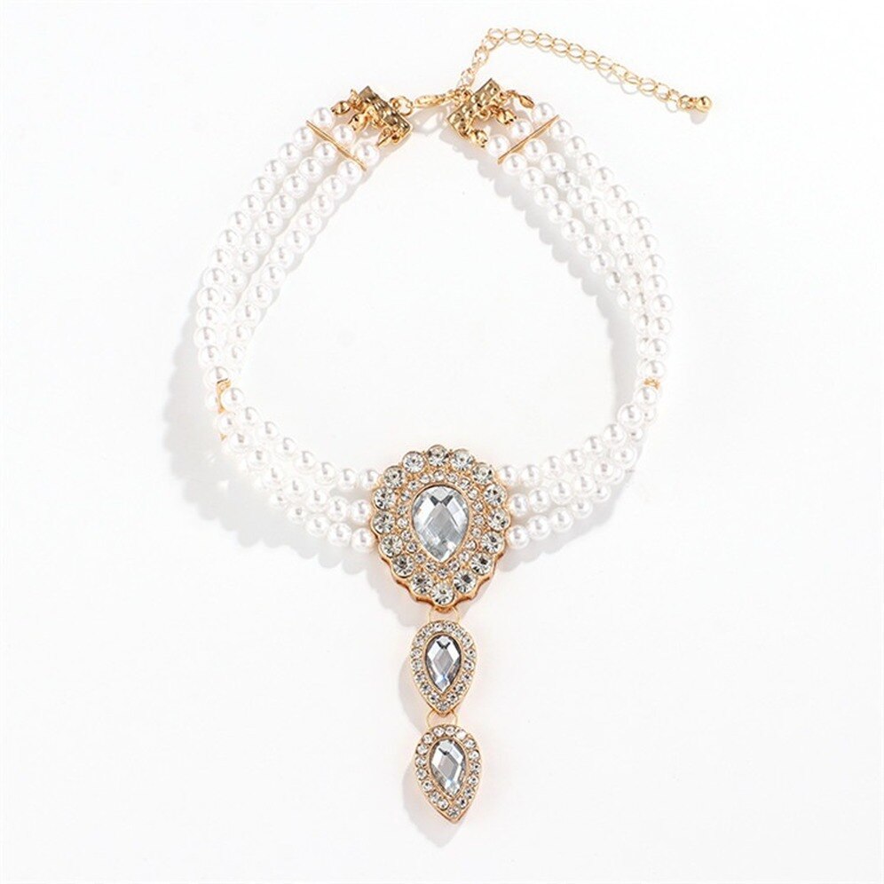 Fashion Multilayer Pearl Necklace for Women