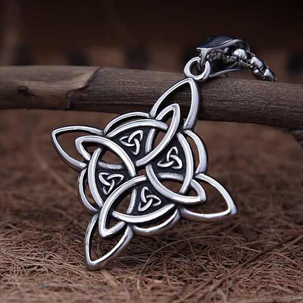 Vintage Nordic Viking Celtic Knot Pendant Men's