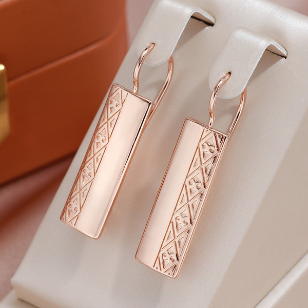 Ethnic Design Square Pendant Earrings for Women