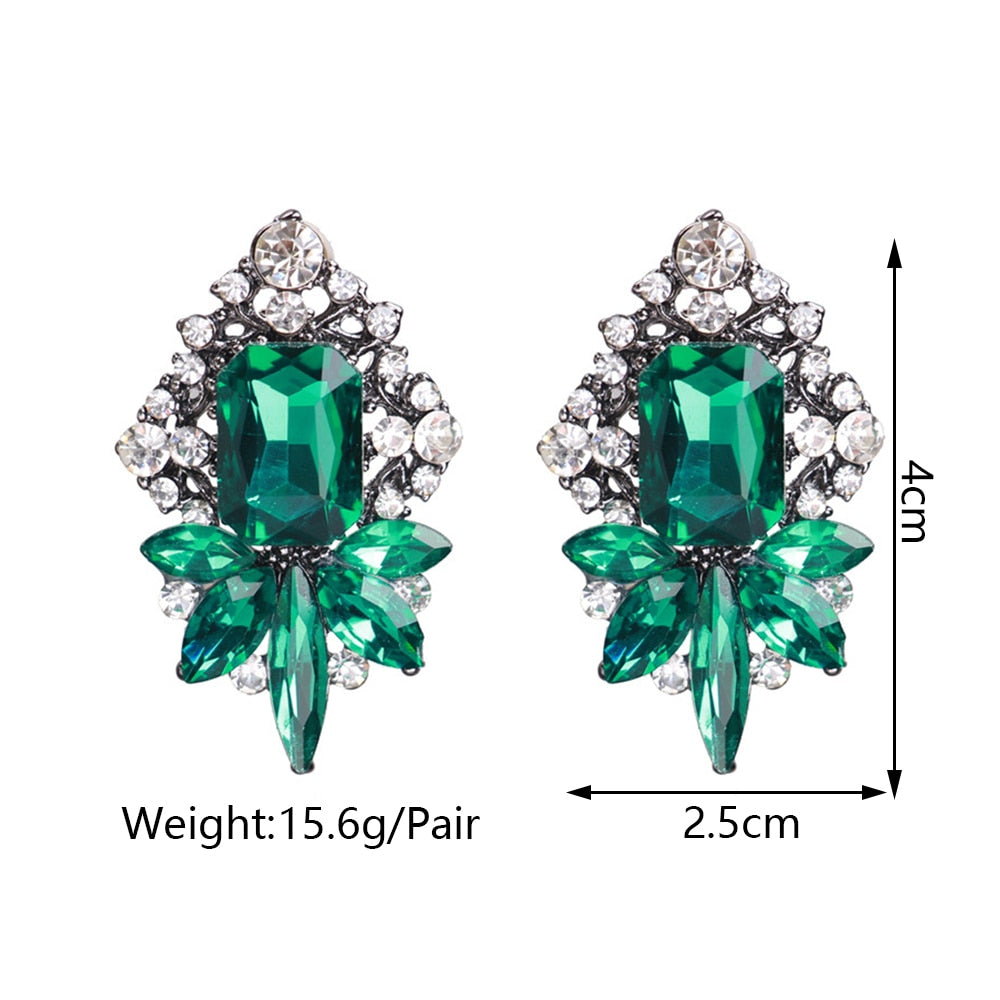 Fashion Geometric Big Stud Earrings For Women