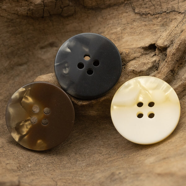 Shell Like Buttons Flat Sewing Accessories For Luxury Clothing Butten