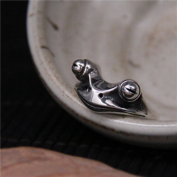 New Bohemian frog with elegant design and artistic retro style without inlaid opening ring