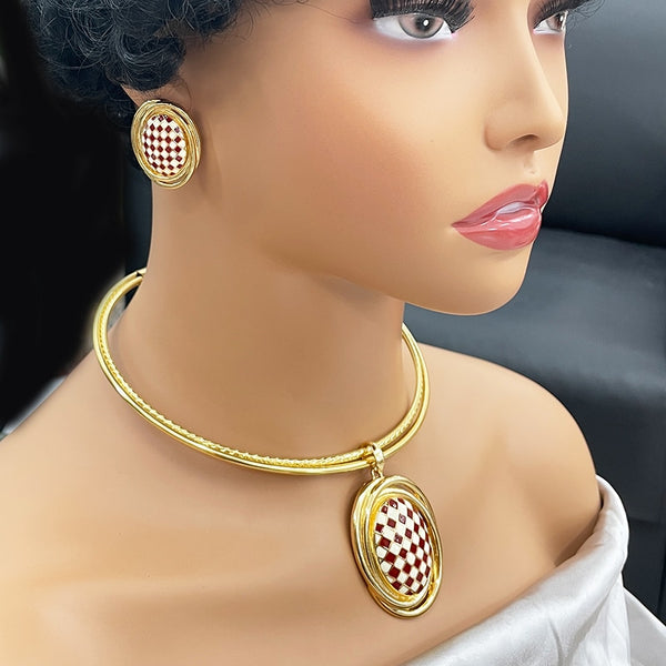 Fashion Jewelry Jewelry Sets Necklace And Earring For Women