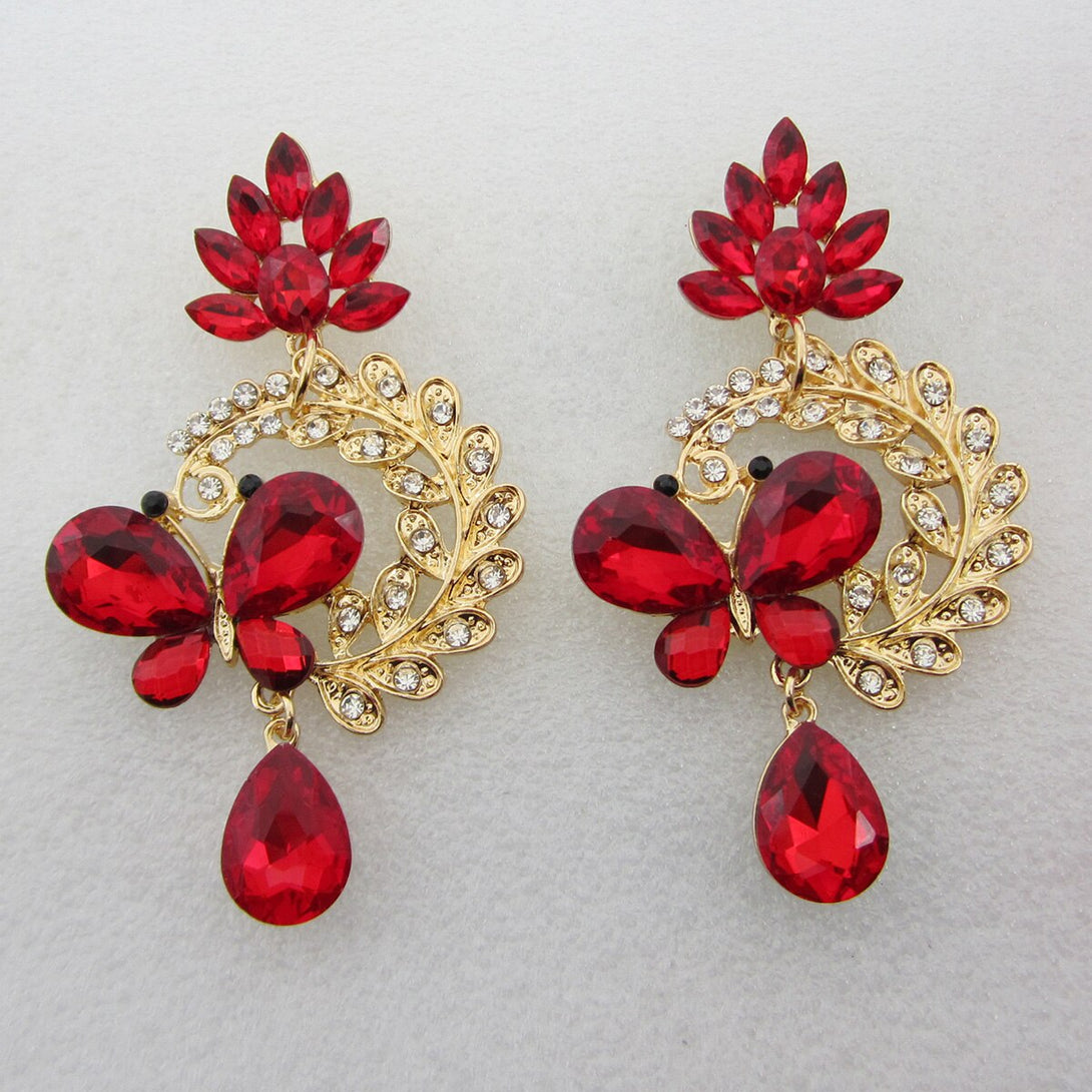 |200001034:367#Earring132-Red|3256804813342882-Earring132-Red