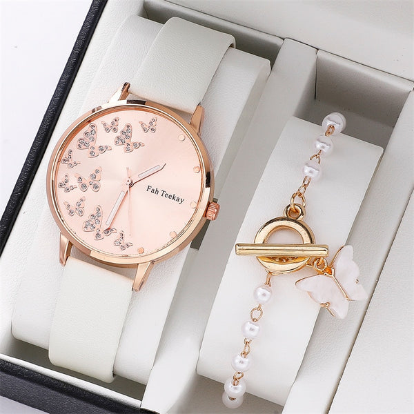 New Watch Women Fashion Casual Leather Belt Watches