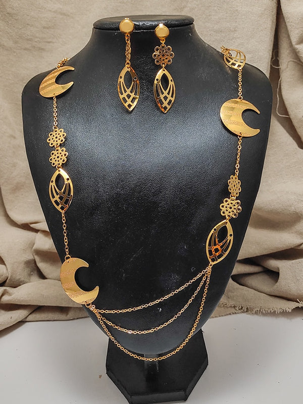 24k Dubai Gold Color Jewelry set For Women Ethiopian Jewelry Africa jewelry set