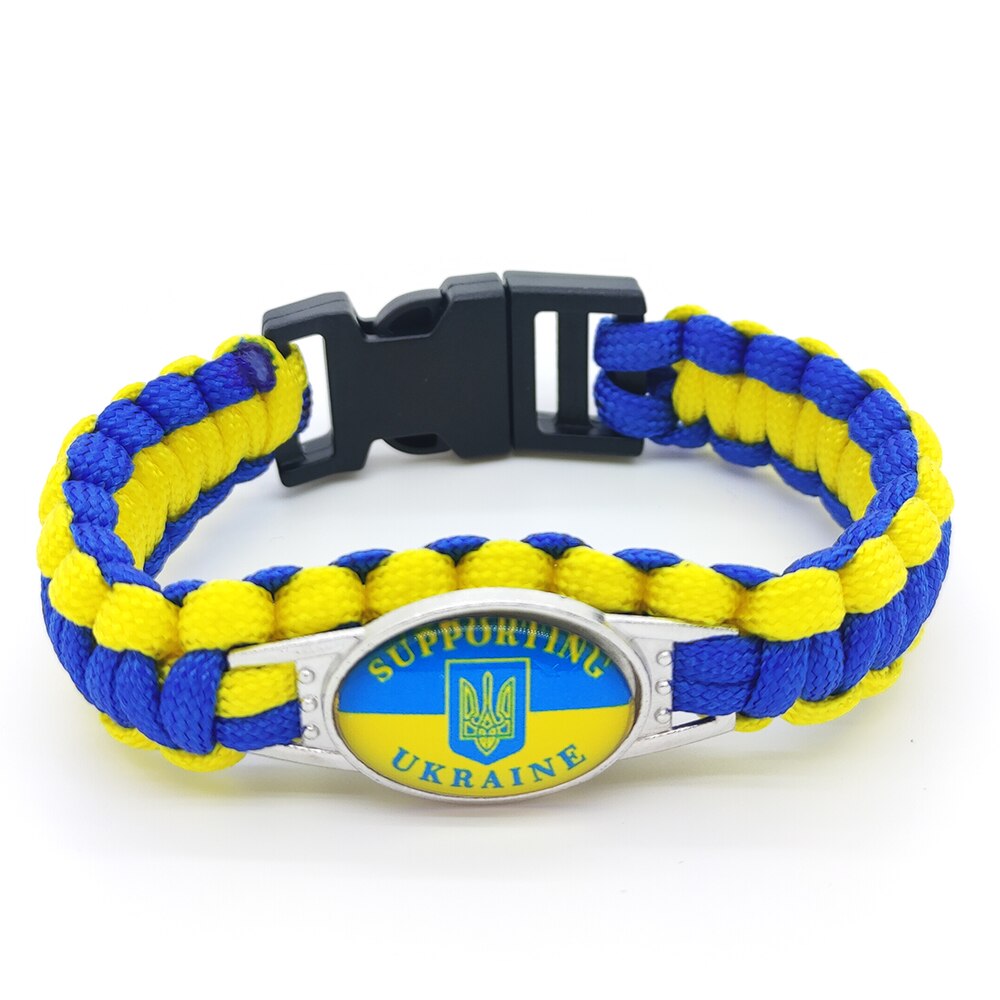 Ukraine Flag Bracelets