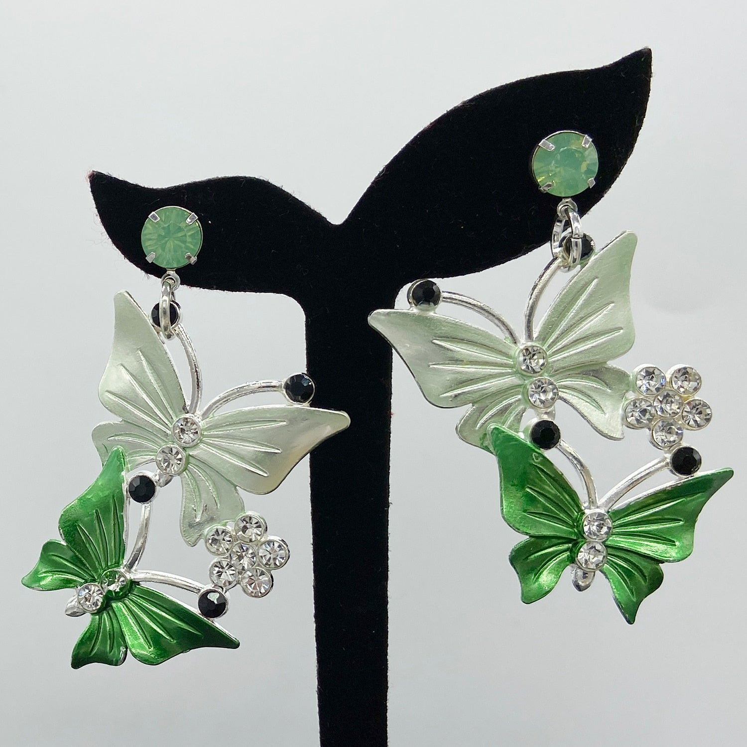 Beautiful Colorful Butterfly Drop Earrings for Women Pendant Dangle Earring