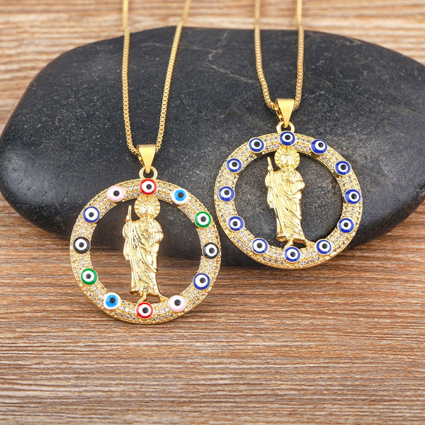 Virgin Mary Pendant Believer Necklace