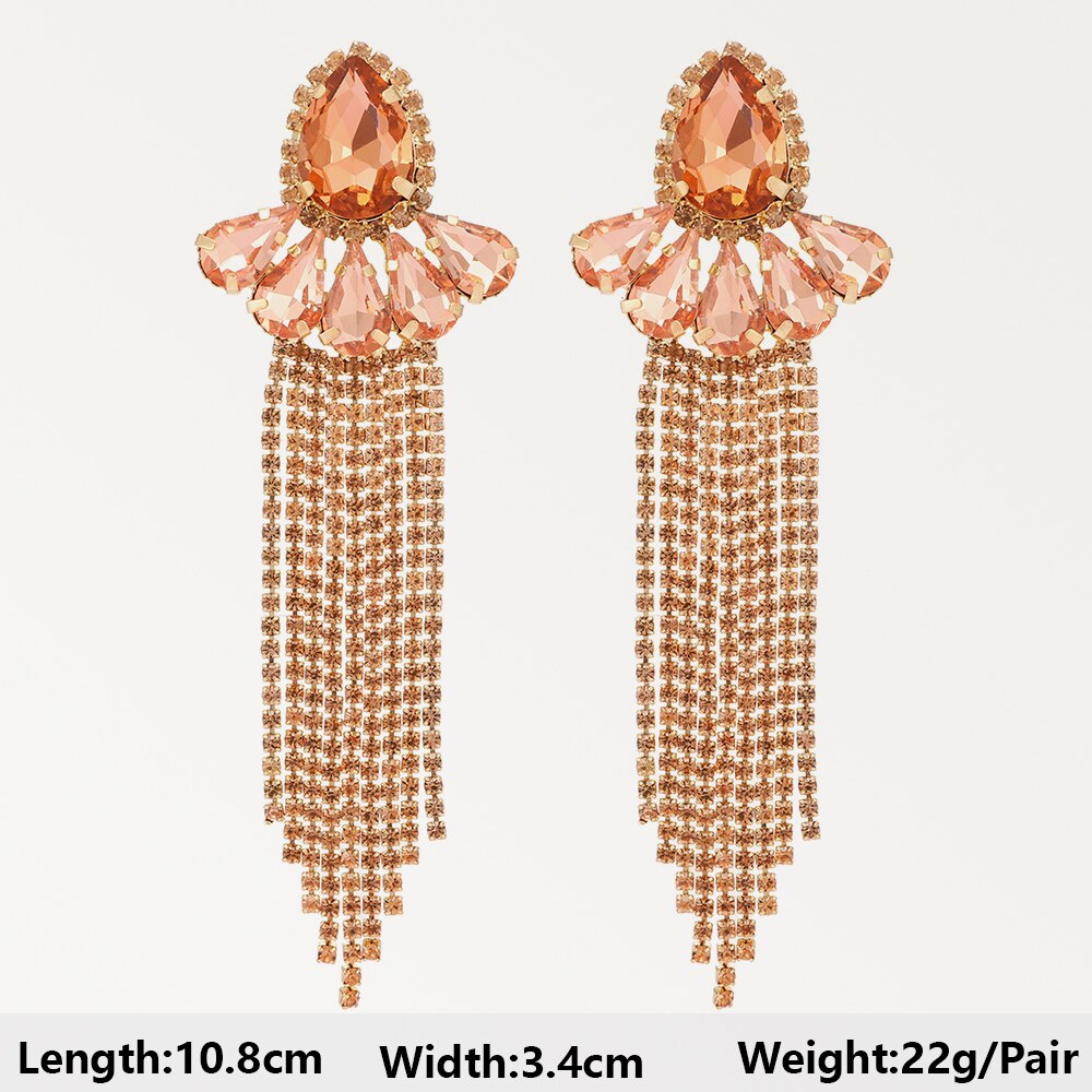 Romantic Fashion Pink Series Set Dangle Earrings For Women