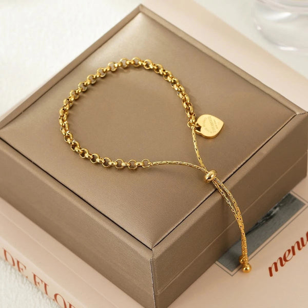 316L stainless steel bracelet Heart Bracelet