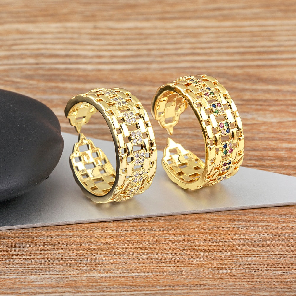 Luxury Wide Rings for Women