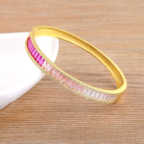 Top Quality Senior Elegant Gradient Bangle Jewelry