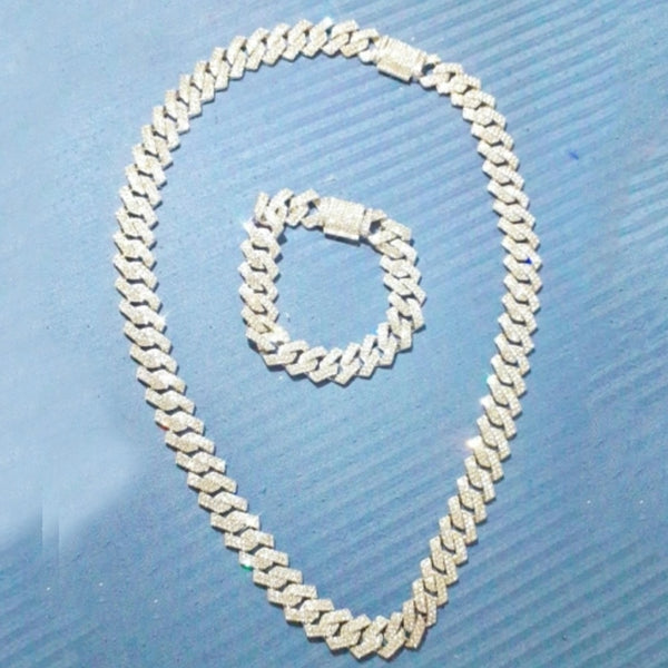 16mm Hip Hop Miami Curb Cuban Chain Necklace