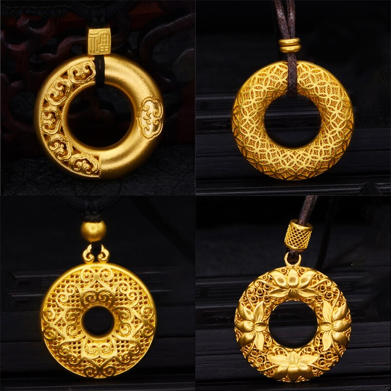 culture Ping'an buckle pendant