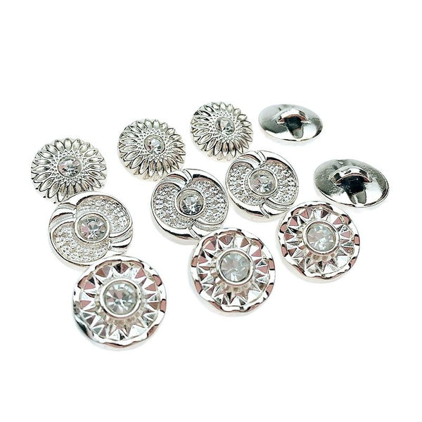 20PCS/40PCS  18MM Overcoat Buttons Plating Buttons