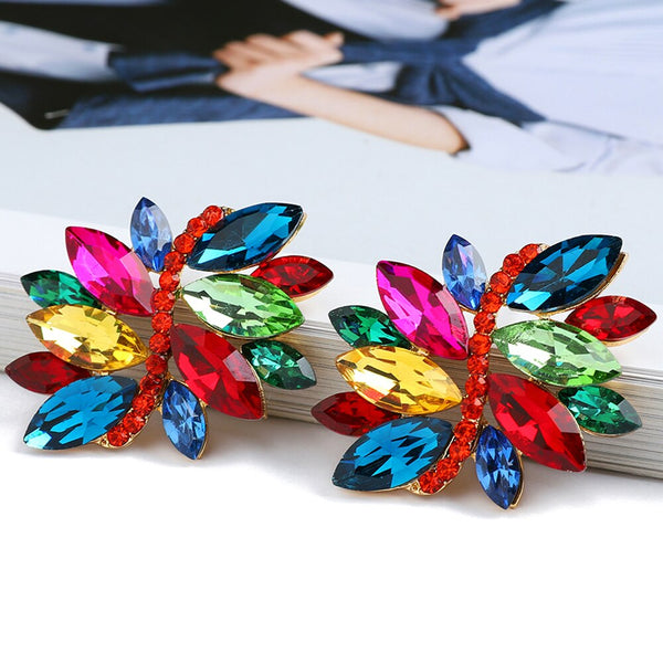 Bohemian Big Stud Earrings