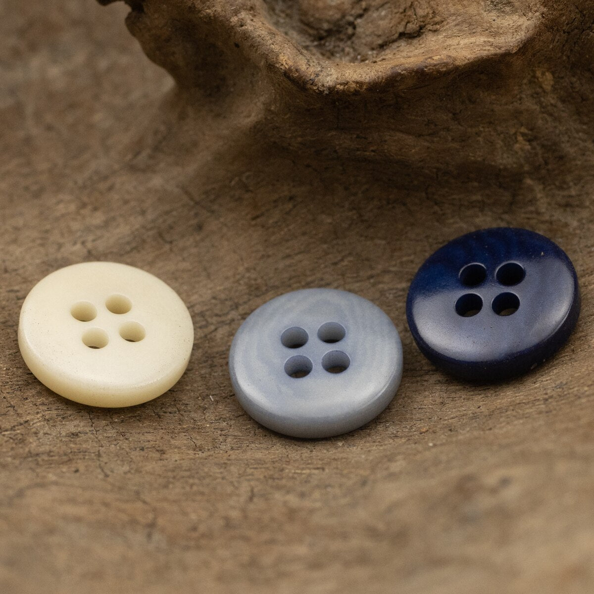 10pcs/lot 11.5mm Eco Shirt Buttons Beige Sky Blue Deep Blue Small Buttons