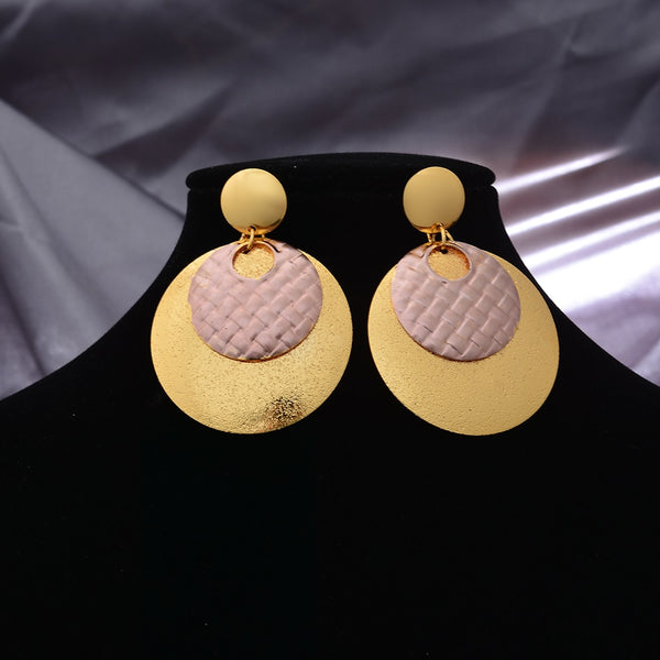 Indian Gold Color Earrings For Women African Jewelry Luxury Dubai Accessoires