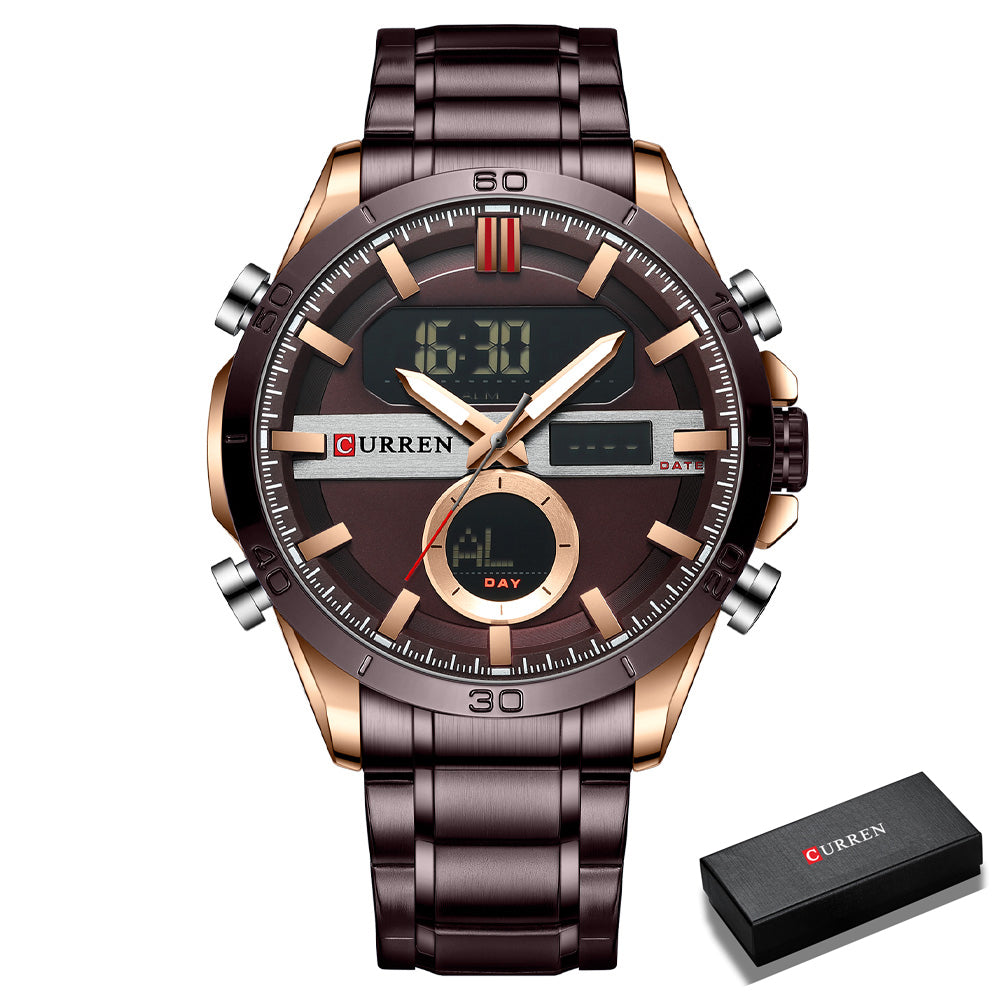 Fashion Sport Gold Men's Digital Watches