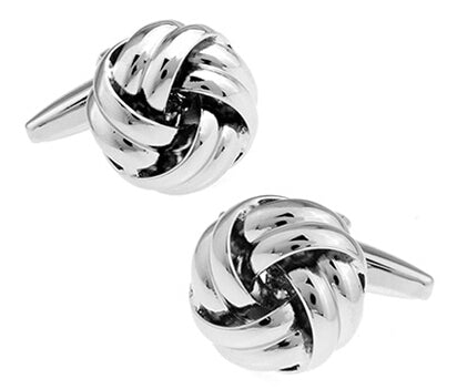 Metal Knot Cufflinks