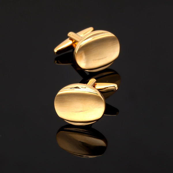 men gold Cufflinks