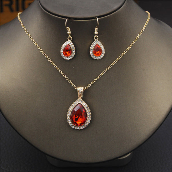 Luxury Fashion Pendants Necklaces Earrings sets