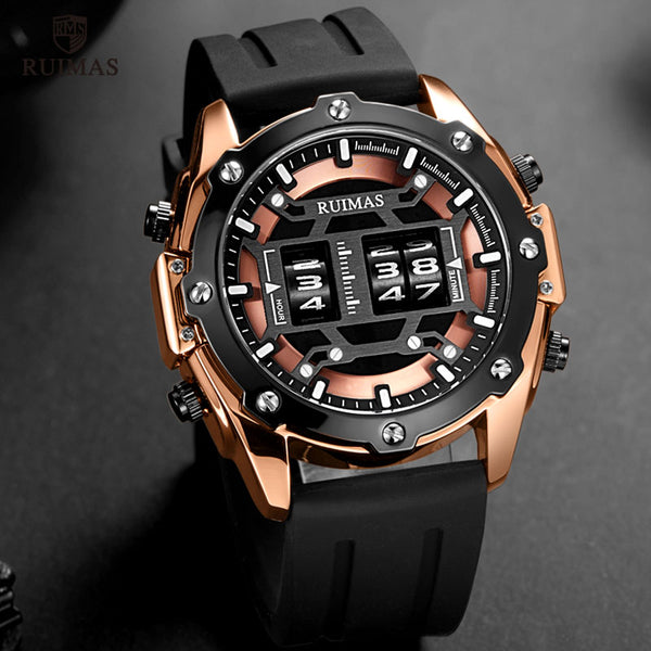 Digital Quartz Watch Men  Luxury Waterproof Wristwatch