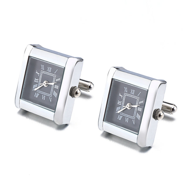 Functional Watch Cufflinks For Men