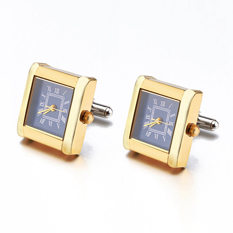 Functional Watch Cufflinks For Men