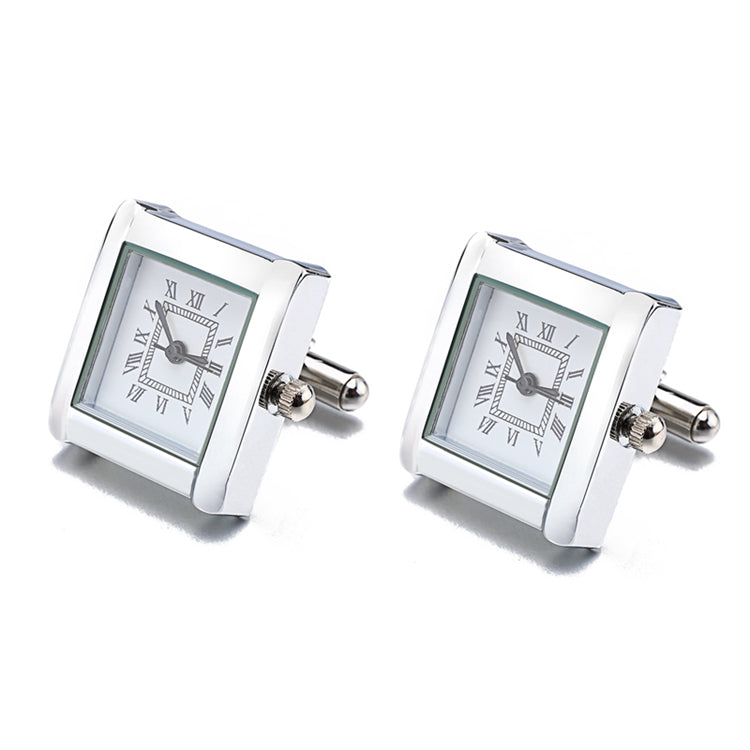 Functional Watch Cufflinks For Men