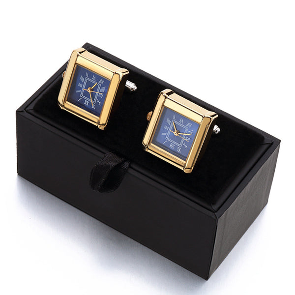 Functional Watch Cufflinks For Men