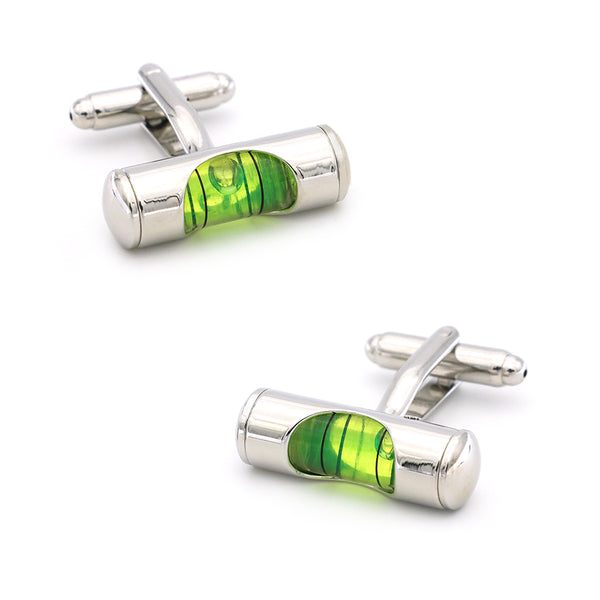 Men Spirit Level Cuff Links