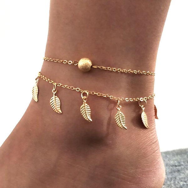 2pcs/set Anklets for Women