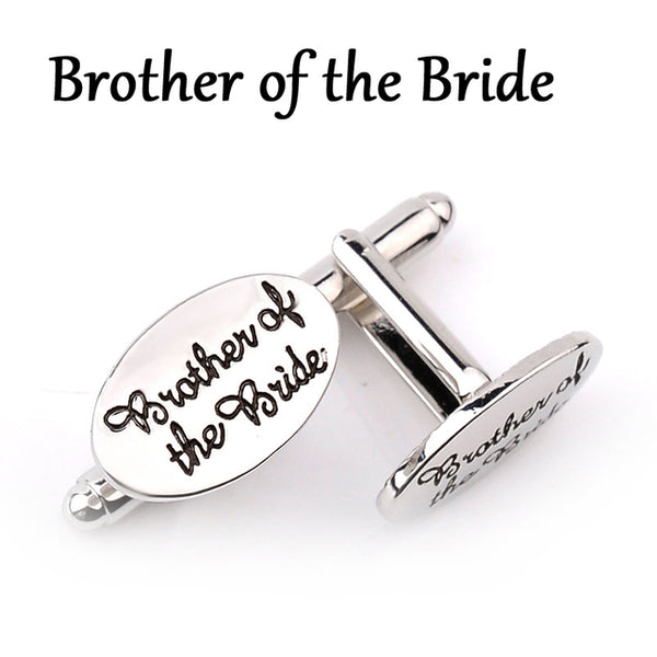 Fashion Oval Wedding Jewelry Cufflinks