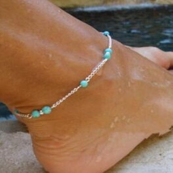 New Ankle Beads Chain Anklet Souvenir Ankle Bracelet