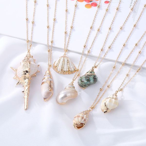 Fashion Boho Conch Shell Necklace