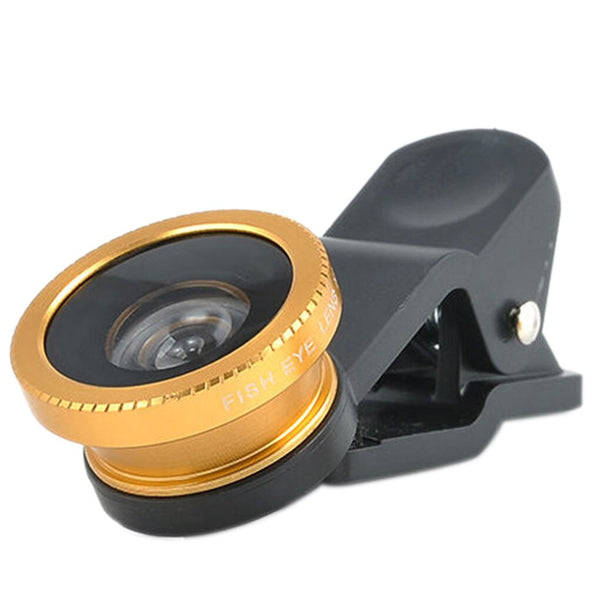 3-in-1 Universal Smartphone Camera Clip-on Lens Kit